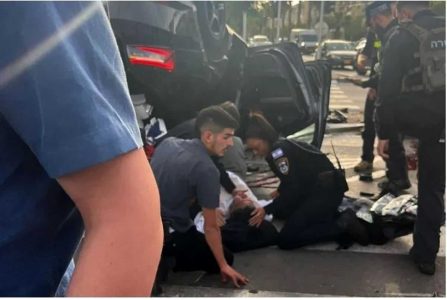 شوک به اسراییل؛ خودروی وزیر امنیت داخلی اسراییل واژگون شد+ فیلم