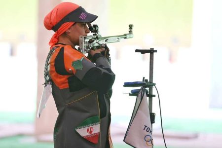 نجمه خدمتی راهی مرحله دوم تفنگ ۵۰ متر سه وضعیت شد - خبرگزاری مهر | اخبار ایران و جهان