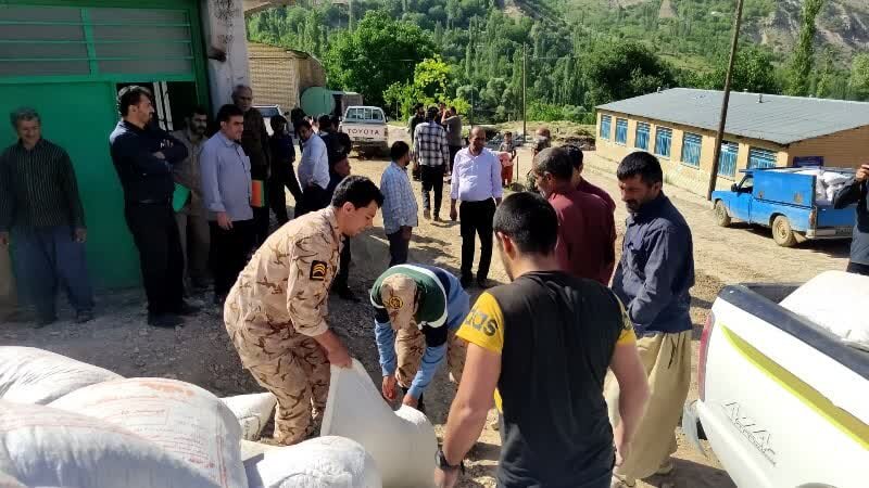 برگزاری نهمین رزمایش خدمت رسانی در منطقه عشایری موگویی شهرستان کوهرنگ