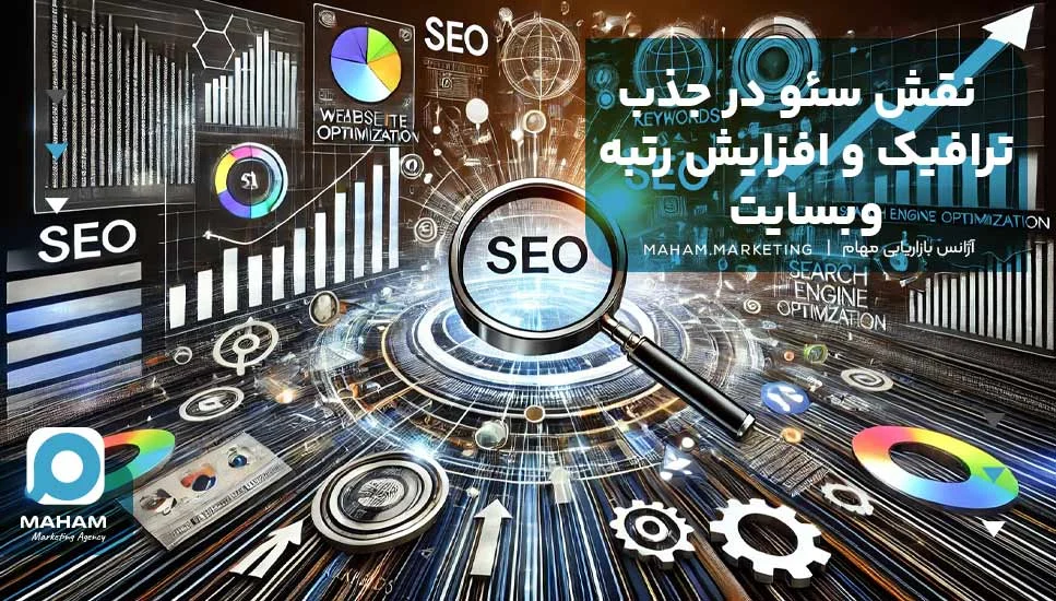 مشهد نقش سئو در جذب ترافیک و افزایش رتبه وبسایت