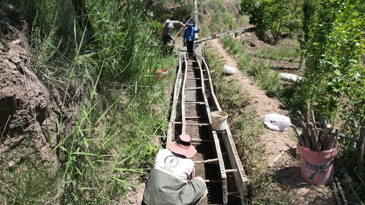 اجرای طرح «آبخیز تا جالیز» در روستای سلیمان‌آباد الموت شرقی - خبرگزاری مهر | اخبار ایران و جهان