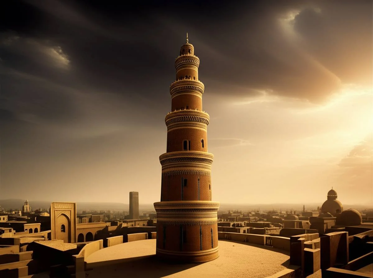 مناره ییولی دقیقا کجاست؟ - راهنمای کامل موقعیت و ویژگی ها