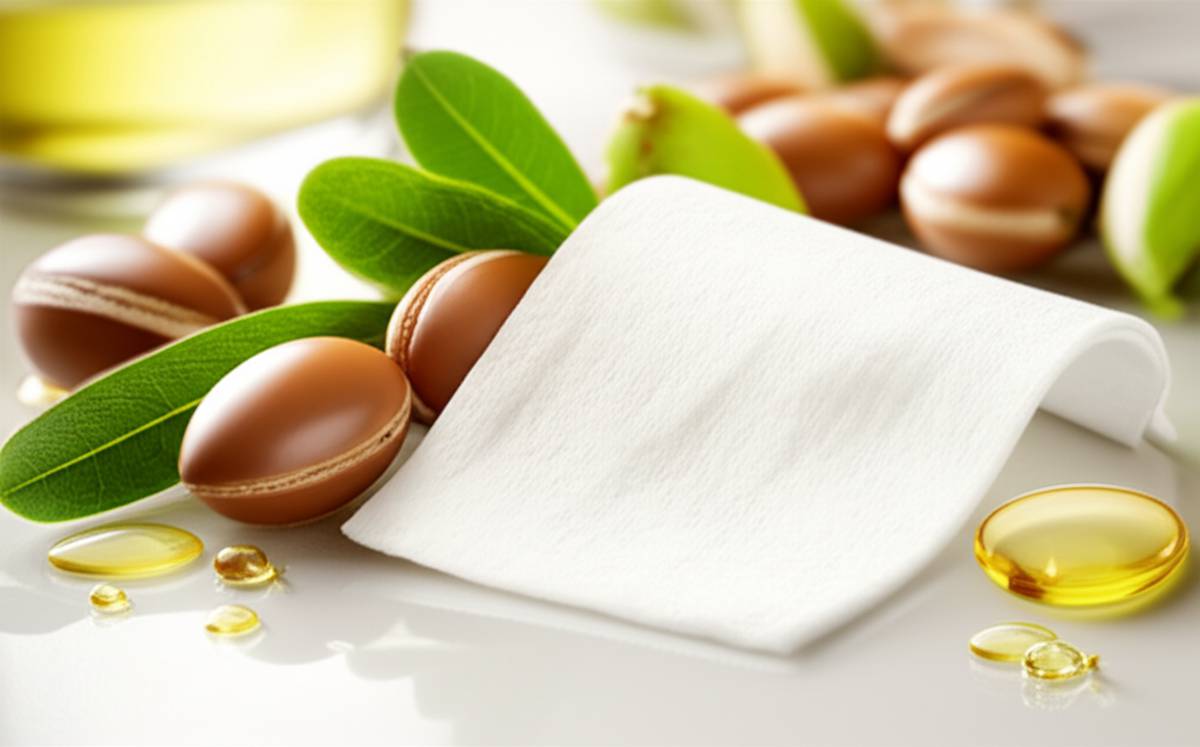 دستمال مرطوب پاک کننده آرایش روغن آرگان بیول | آبرسان پوست
