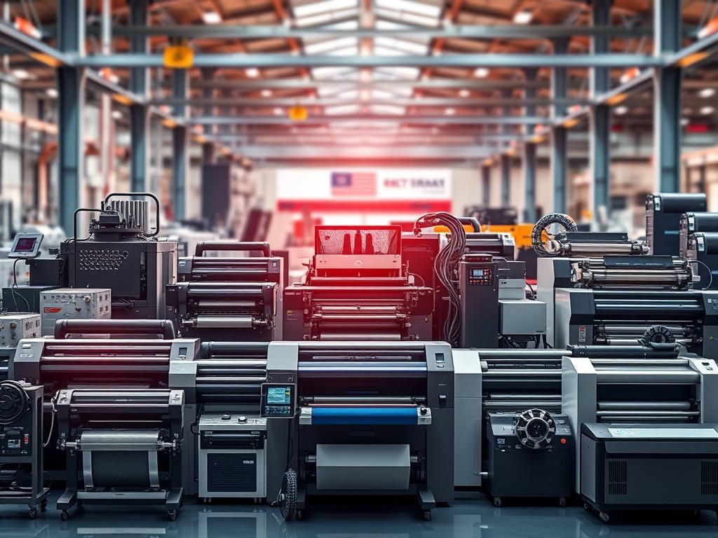 بهترین دستگاه های چاپ صنعتی در ایران و انواع آن