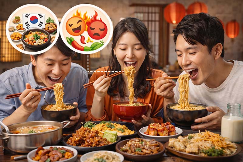چرا کره‌ای‌ها نودل می‌خورند؟ نگاهی به فرهنگ غذایی