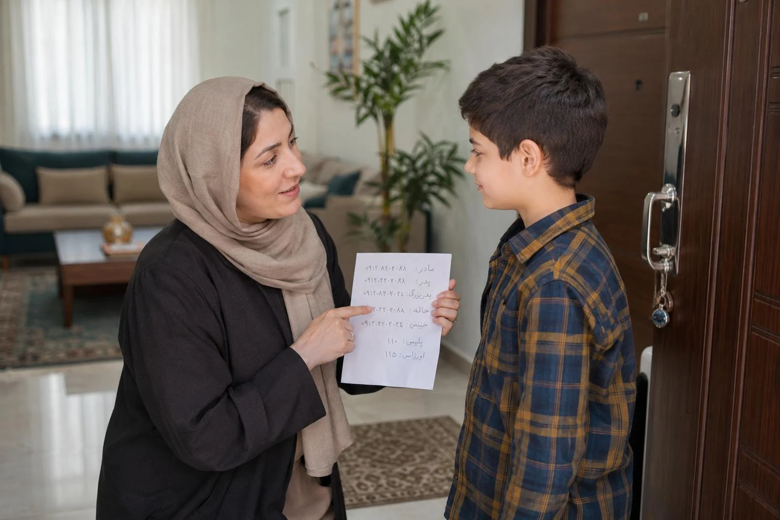 چطور مطمئن شویم وقتی خانه نیستیم، فرزندمان واقعاً در امنیت است؟